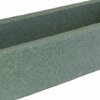 Bloomers EMSCO Group 38in Low Profile Trough Planter, Jade Green Granite 2421-1